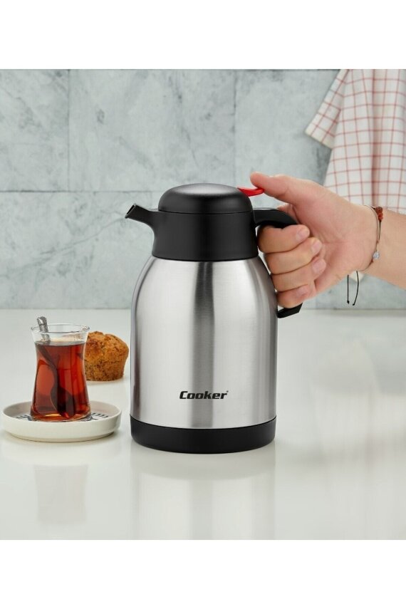 Cooker Classic 2 Litre Paslanmaz Çelik Termos CKR2005 - 2
