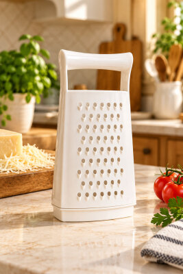 25 cm Akrilik Rende Beyaz CKR4840