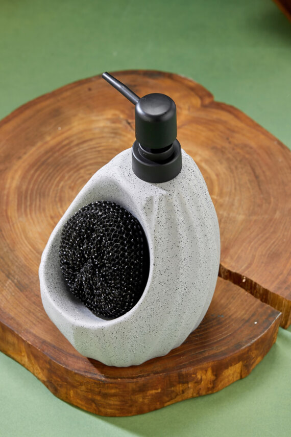 Cooker 650 ml Seramik Süngerlikli Sıvı Sabunluk CKR3561 - 6