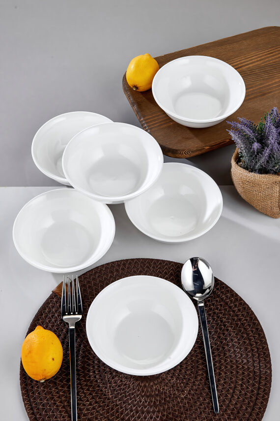 6'lı 14 cm Perla Porselen Kase Seti CKR4220 - 6