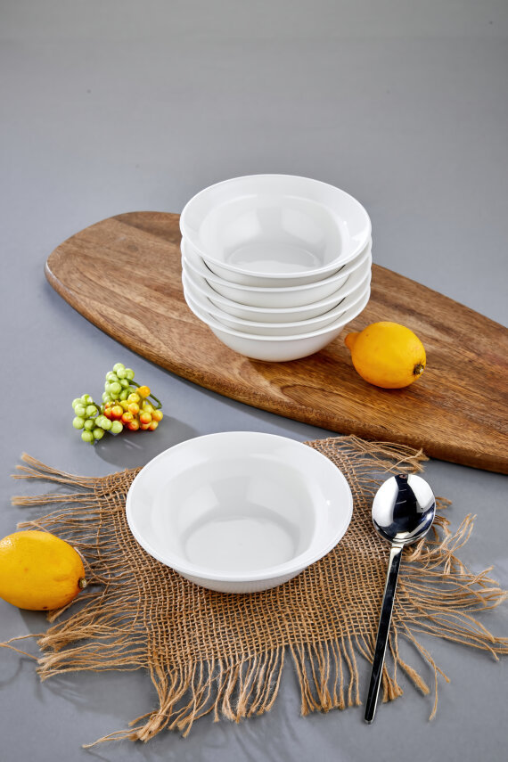 6'lı 15 cm Allegra Porselen Kase Seti CKR4244 - 2