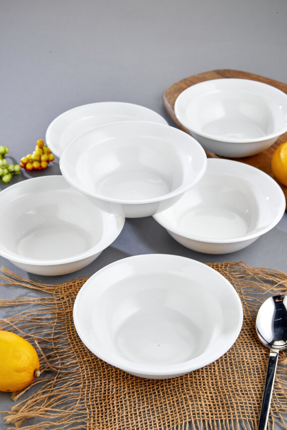 6'lı 15 cm Allegra Porselen Kase Seti CKR4244 - 6