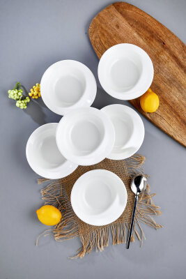 6'lı 15 cm Allegra Porselen Kase Seti CKR4244 - 7