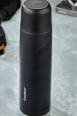 Cooker ColorLine 750 ml Paslanmaz Çelik Termos Siyah CKR2022 - 3