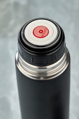 Cooker ColorLine 750 ml Paslanmaz Çelik Termos Siyah CKR2022 - 4