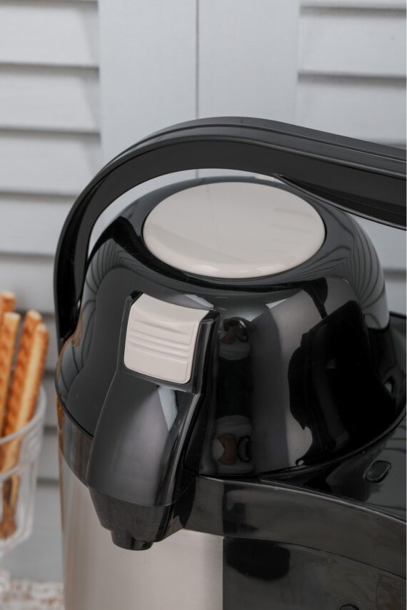 Cooker 5 litre Çiftli Pompalı Paslanmaz Çelik Termos CKR2027 - 5