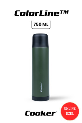 Cooker ColorLine 750 ml Paslanmaz Çelik Termos