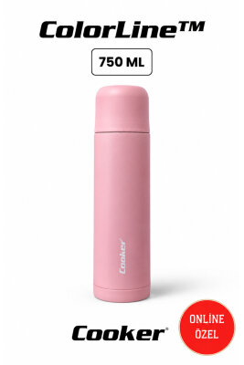 ColorLine 750 ml Paslanmaz Çelik Termos Yeşil CKR2022 - 4