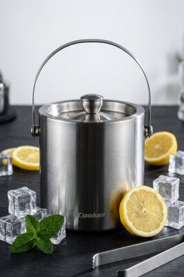 Cooker 1.6 Litre Çelik Buz Kovası YK1838