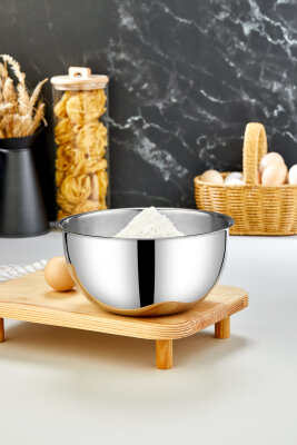 Cooker 20 cm 2 Litre Paslanmaz Çelik Karıştırma Kabı CKR3525