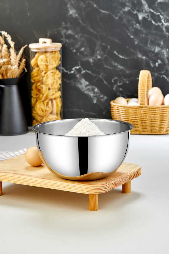 Cooker 20 cm 2 Litre Paslanmaz Çelik Karıştırma Kabı CKR3525 - 1
