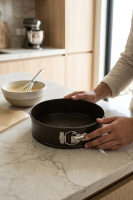 Cooker 20 cm Kelepçeli Kek Kalıbı CKR3562  - 3