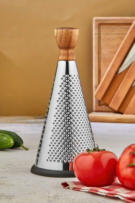 Cooker 20 cm Paslanmaz Çelik Üçgen Rende CKR3630 - 4