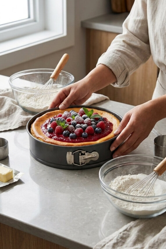 Cooker 28 cm Kelepçeli Kek Kalıbı CKR3565 - 7