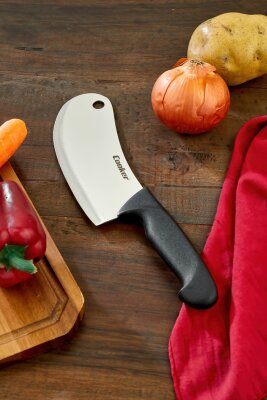 Cooker 28 cm Paslanmaz Çelik Soğan Bıçağı Siyah CKR4601