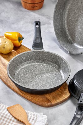 Cooker 3 Parça Granit Döküm Tava Seti 20–24–28 cm CKR3898 - 3
