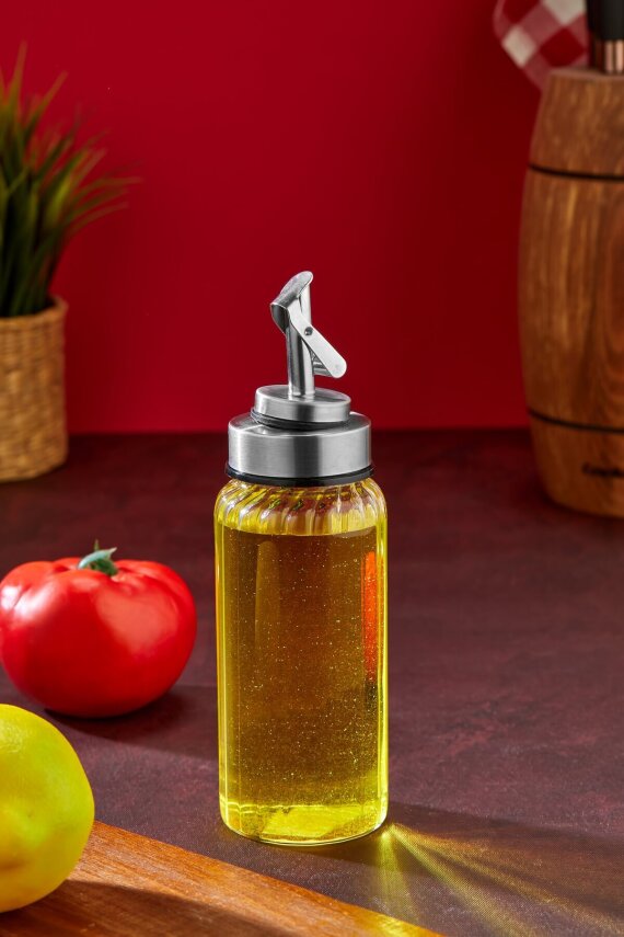 Cooker 300 ml Borosilikat Cam Yağdanlık, Sosluk 1 Adet CKR3393 - 1