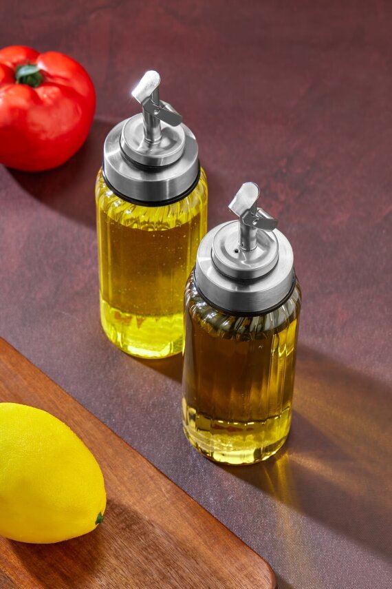 Cooker 300 ml Borosilikat Cam Yağdanlık, Sosluk 1 Adet CKR3393 - 4