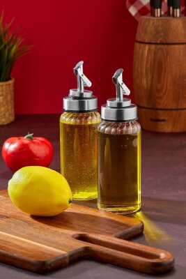 Cooker 300 ml Borosilikat Cam Yağdanlık, Sosluk 1 Adet CKR3393 - 5
