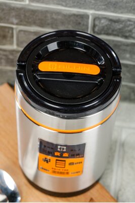 Cooker 3'lü 1.9 Litre Paslanmaz Çelik Yemek Termosu YK1090 - 2