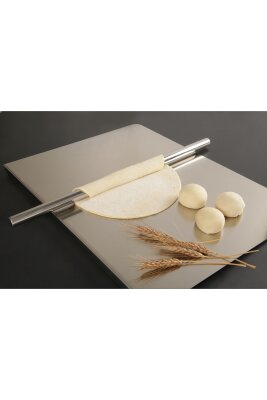 Cooker 50 cm Paslanmaz Çelik Oklava Hamur Açma Aparatı CKR3787