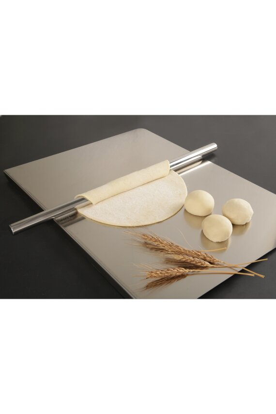 Cooker 50 cm Paslanmaz Çelik Oklava Hamur Açma Aparatı CKR3787 - 1