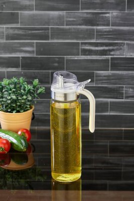 Cooker 500 Ml Borosilikat Cam Yağlık CKR3851