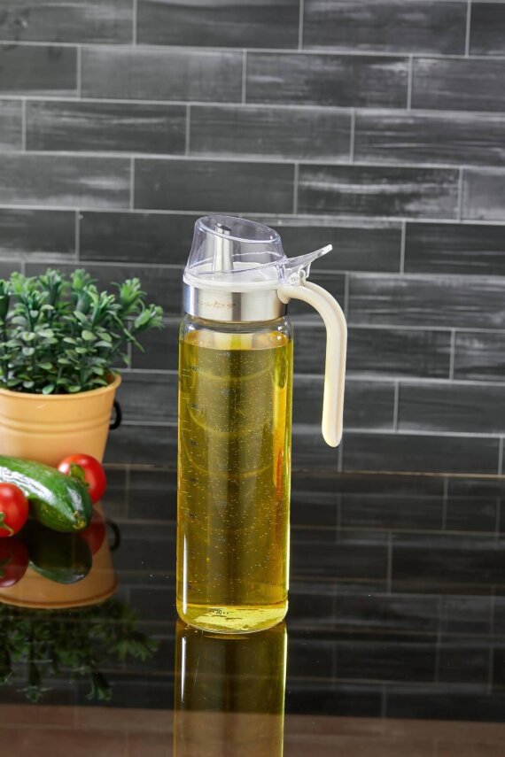 Cooker 500 Ml Borosilikat Cam Yağlık CKR3851 - 2