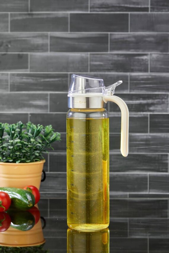 Cooker 500 Ml Borosilikat Cam Yağlık CKR3851 - 3