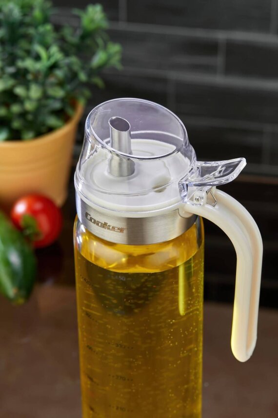 Cooker 500 Ml Borosilikat Cam Yağlık CKR3851 - 4