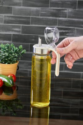 Cooker 500 Ml Borosilikat Cam Yağlık CKR3851 - 6