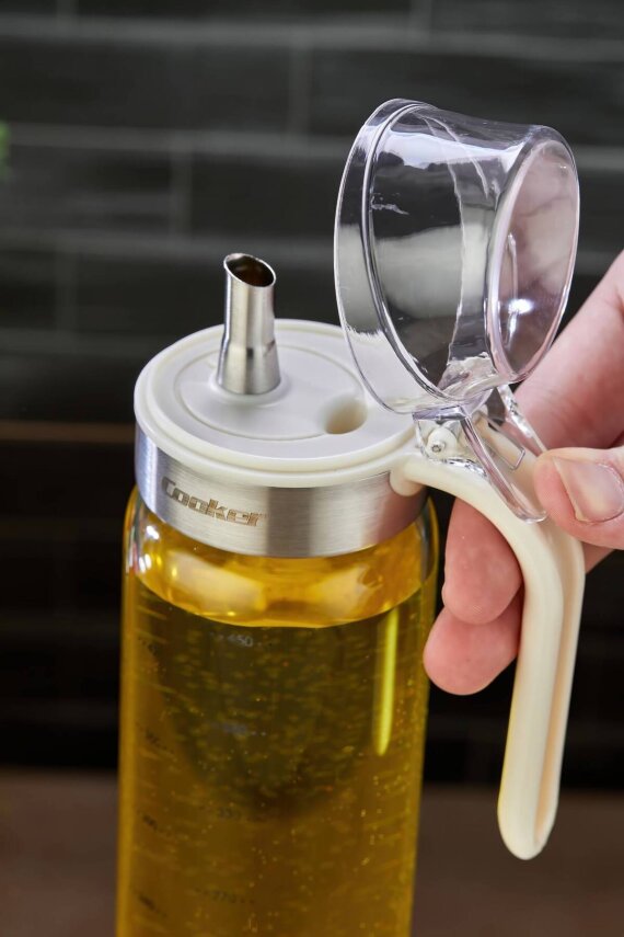 Cooker 500 Ml Borosilikat Cam Yağlık CKR3851 - 7