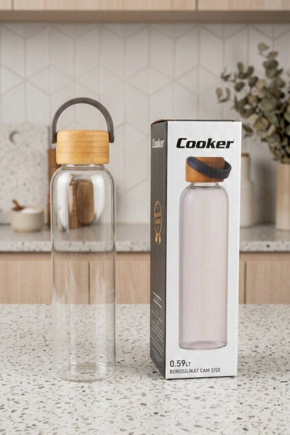 Cooker 590 ml Borosilikat Cam Matara CKR4577 - 9