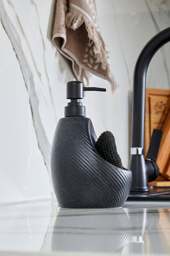 Cooker 650 ml Seramik Süngerlikli Sıvı Sabunluk CKR3559 - 11