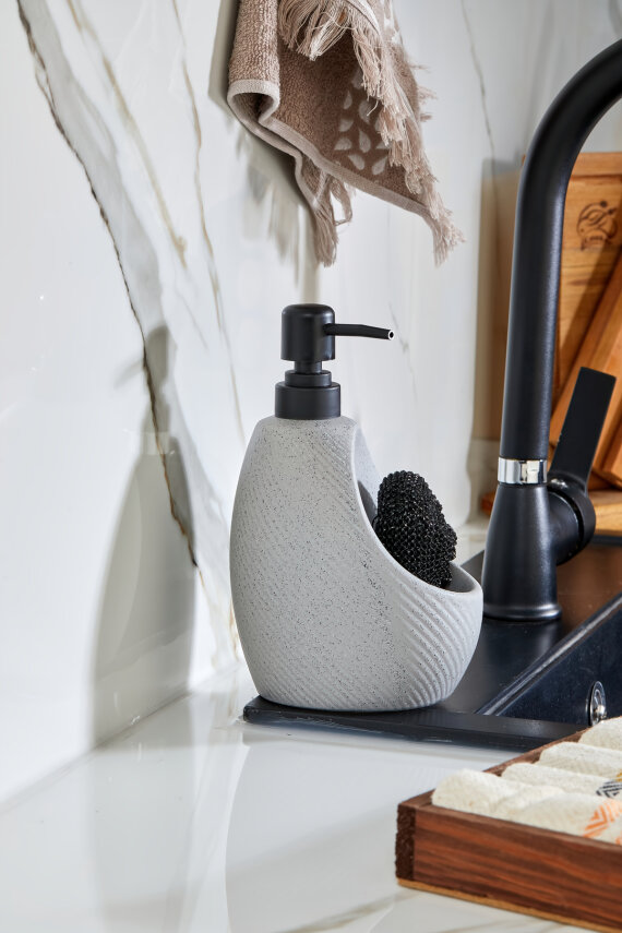 Cooker 650 ml Seramik Süngerlikli Sıvı Sabunluk CKR3559 - 13