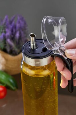Cooker 750 Ml Borosilikat Cam Yağlık CKR3850 - 5