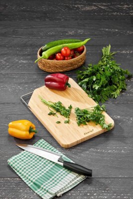 Cooker Bambu 34x24x2 cm Kesme Tahtası CKR3917 - 4