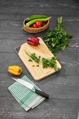 Cooker Bambu 34x24x2 cm Kesme Tahtası CKR3917 - 6