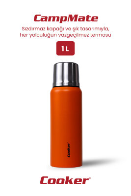 Cooker CampMate 1 Litre Paslanmaz Çelik Termos CKR2081 - 11