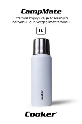 Cooker CampMate 1 Litre Paslanmaz Çelik Termos CKR2081 - 21