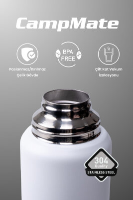 Cooker CampMate 1 Litre Paslanmaz Çelik Termos CKR2081 - 23