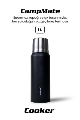 Cooker CampMate 1 Litre Paslanmaz Çelik Termos CKR2081 - 32