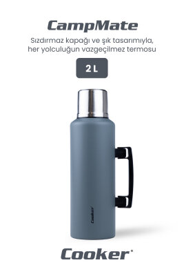 Cooker CampMate 2 Litre Paslanmaz Çelik Termos