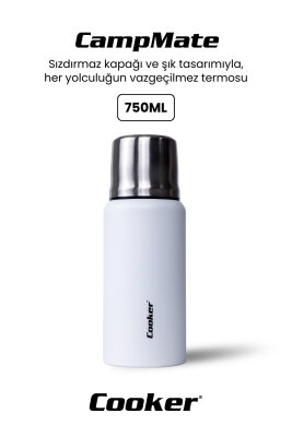 Cooker CampMate 750 ml Paslanmaz Çelik Termos CKR2106 - 6