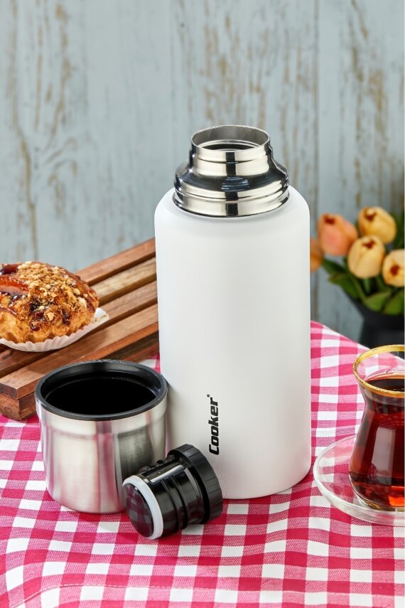 Cooker CampMate 750 ml Paslanmaz Çelik Termos CKR2106 - 10