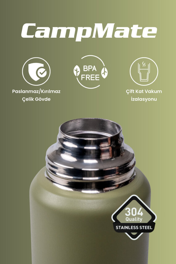 Cooker CampMate 750 ml Paslanmaz Çelik Termos CKR2106 - 13