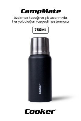 Cooker CampMate 750 ml Paslanmaz Çelik Termos CKR2106 - 27