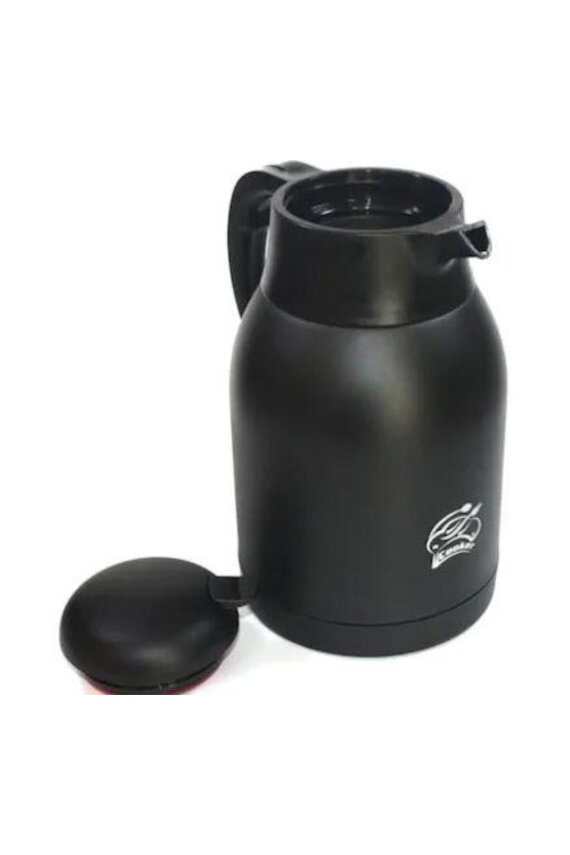 Cooker Classic 2 Litre Paslanmaz Çelik Termos Siyah CKR2038 - 3