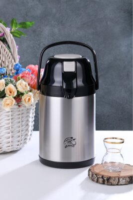 Cooker Classic 2,5 Litre Pompalı Çelik Termos CKR2007 