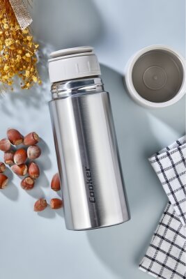 Cooker ColorLine Soft 300 ml Paslanmaz Çelik Termos CKR2055 - 2